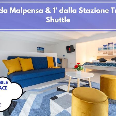 10' Da Malpensa & 1' Dalla Stazione TreniShuttle Διαμέρισμα Σόμα Λομπάρντο Εξωτερικό φωτογραφία